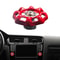 Stylish Car Interior One Click Start Button & Valve Knob Cover Sticker