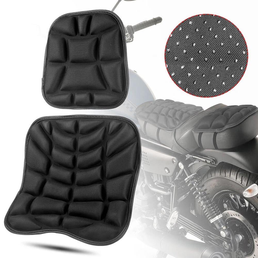 Premium Gel Motorcycle Seat Cushion Shock Absorbing Comfort For Bikes 3