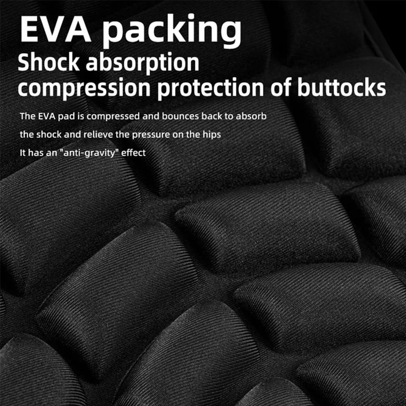 Premium Gel Motorcycle Seat Cushion Shock Absorbing Comfort For Bikes 5