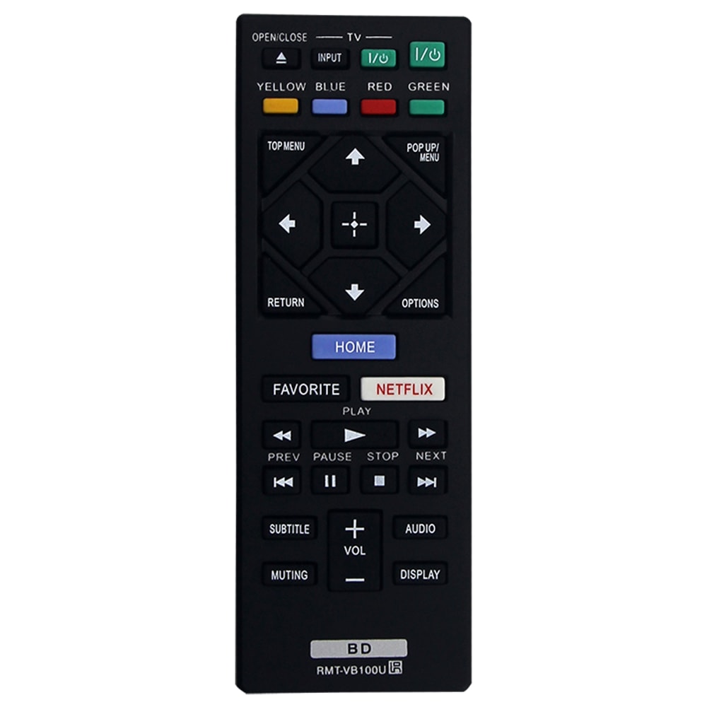 Sony DVD Remote Control RMT Replacement for BDP