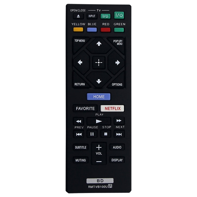 Sony DVD Remote Control RMT Replacement for BDP