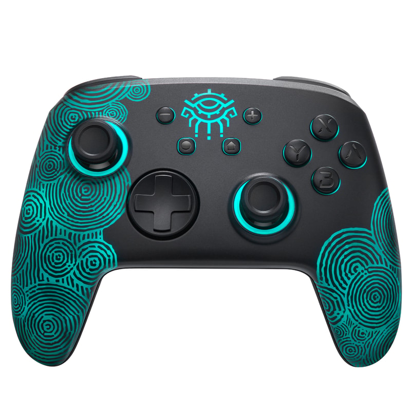 Luminous Pro Controller for Nintendo Switch with Turbo & NFC