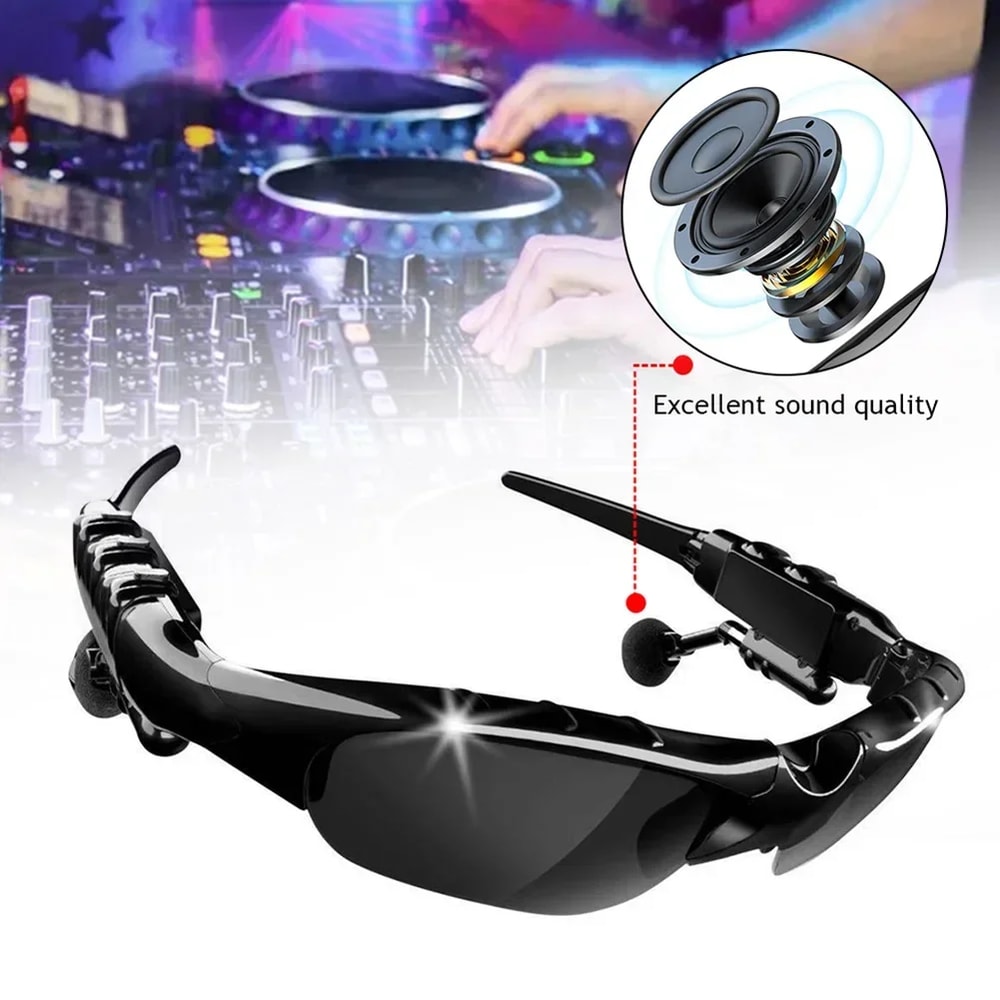 Wireless Bluetooth Sports Sunglasses With Polarized Lenses Audio Headphones 2