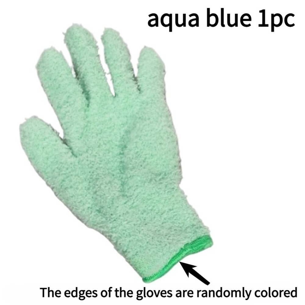 Superfine Microfiber Dust Removal Gloves For Car Detailing Home Use 1