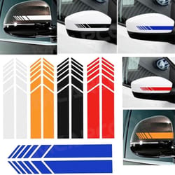 sleek car rearview mirror stripe exterior body trim sticker