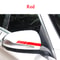 Sleek Car Rearview Mirror Stripe Exterior Body Trim Sticker