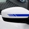 Sleek Car Rearview Mirror Stripe Exterior Body Trim Sticker