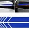 Sleek Car Rearview Mirror Stripe Exterior Body Trim Sticker