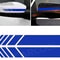 Sleek Car Rearview Mirror Stripe Exterior Body Trim Sticker