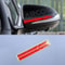 Sleek Car Rearview Mirror Stripe Exterior Body Trim Sticker