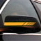 Sleek Car Rearview Mirror Stripe Exterior Body Trim Sticker