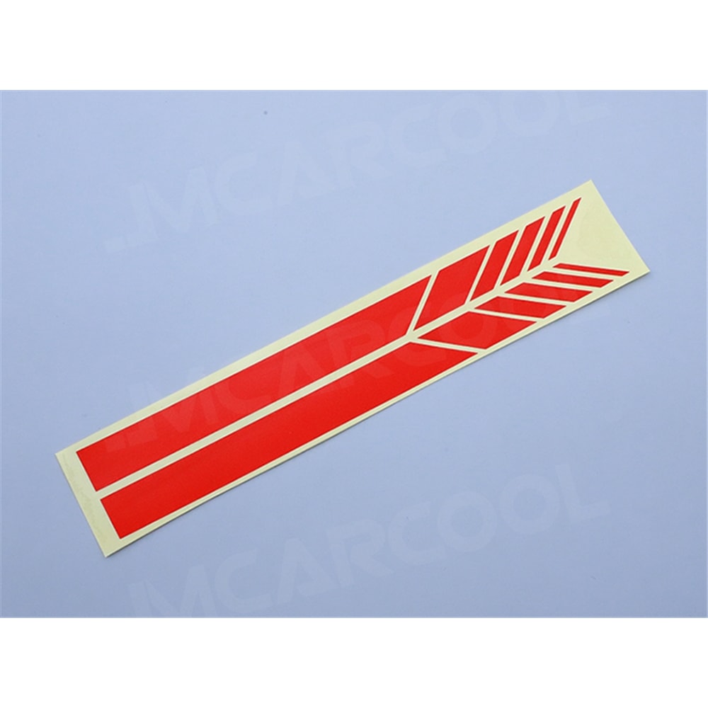Sleek Car Rearview Mirror Stripe Exterior Body Trim Sticker