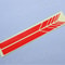 Sleek Car Rearview Mirror Stripe Exterior Body Trim Sticker