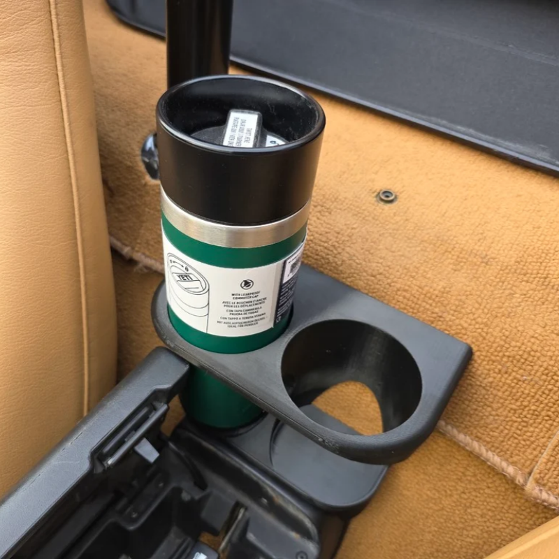 Durable Rear Center Cup Holder for Mazda Miata Dual Drink Storage Console Organizer