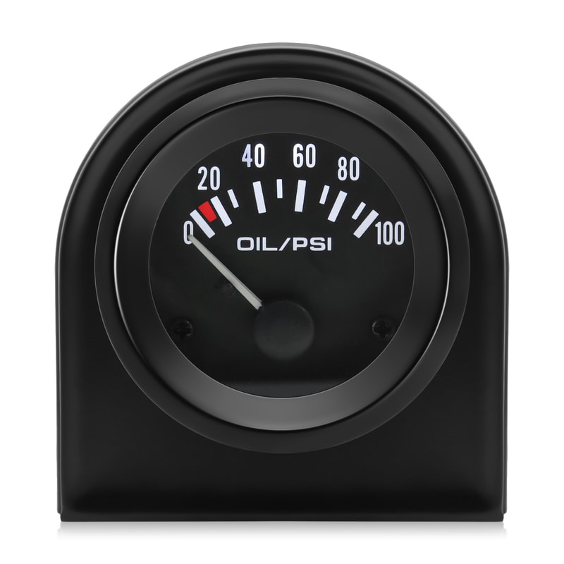 Oil Pressure Gauge With Volt Temp Sensor 0