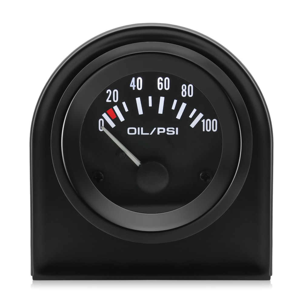 Oil Pressure Gauge With Volt Temp Sensor 7
