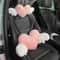 Heart Shaped Car Pillow Lumbar Support For Comfortable Driving 0