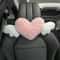 Heart Shaped Car Pillow Lumbar Support For Comfortable Driving 2
