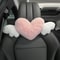 Heart Shaped Car Pillow Lumbar Support For Comfortable Driving 2