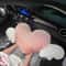 Heart Shaped Car Pillow Lumbar Support For Comfortable Driving 4