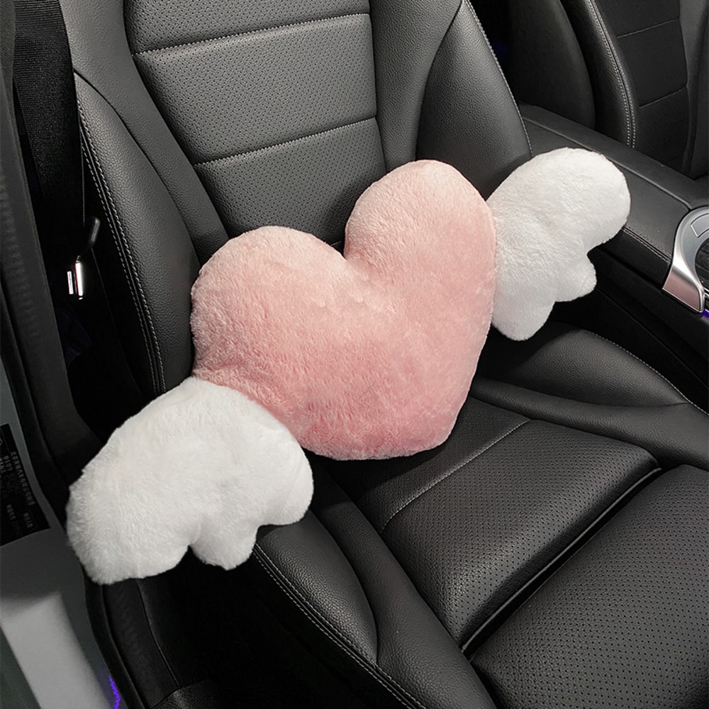 Heart Shaped Car Pillow Lumbar Support For Comfortable Driving 6