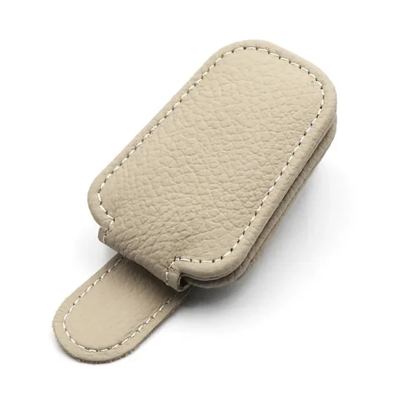 Magnetic Car Sunglasses Holder Sun Visor Organizer For Glasses 2