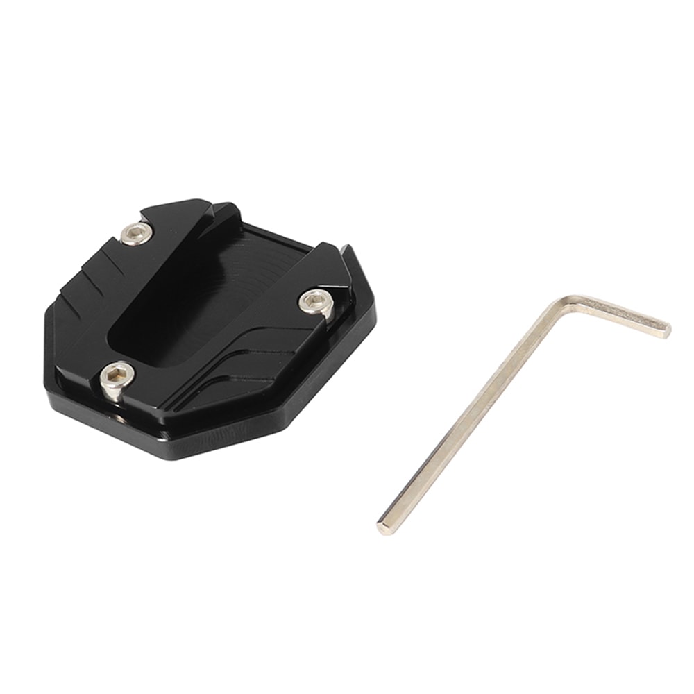 Aluminum Motorcycle Kickstand Extender Foot Pad for Stability