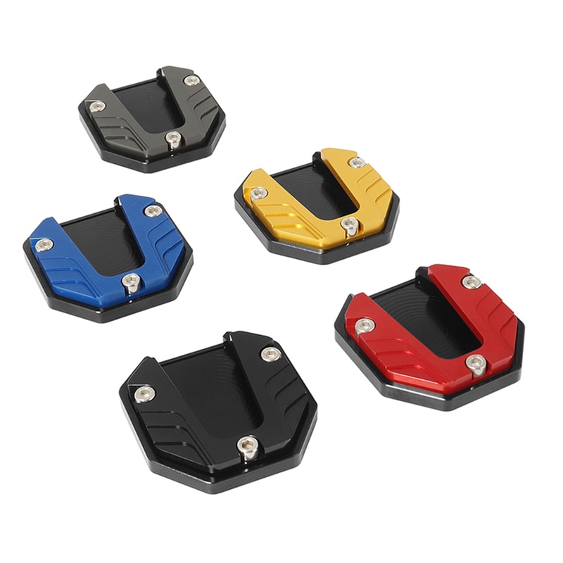 Aluminum Motorcycle Kickstand Extender Foot Pad for Stability