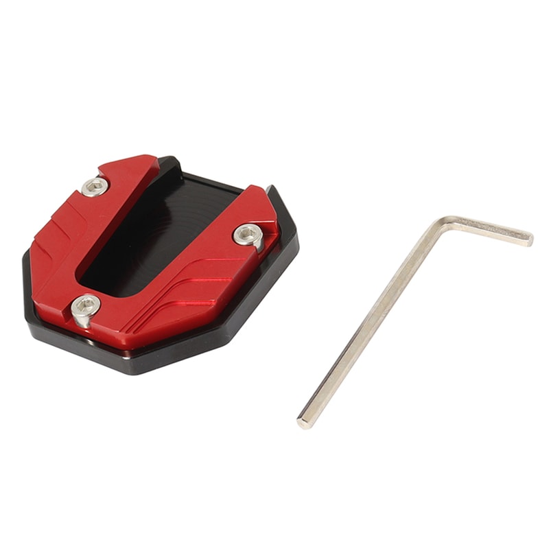 Aluminum Motorcycle Kickstand Extender Foot Pad for Stability