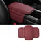 Premium Car Armrest Cushion Wear Resistant PU Leather Auto Center Console Pad With Storage 0