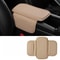 Premium Car Armrest Cushion Wear Resistant PU Leather Auto Center Console Pad With Storage 3