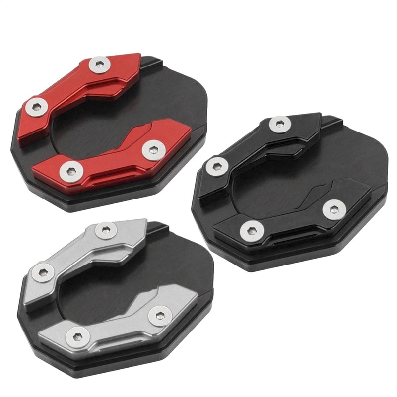 Motorcycle Side Stand Extension Kickstand Foot Pad Anti Slip Base