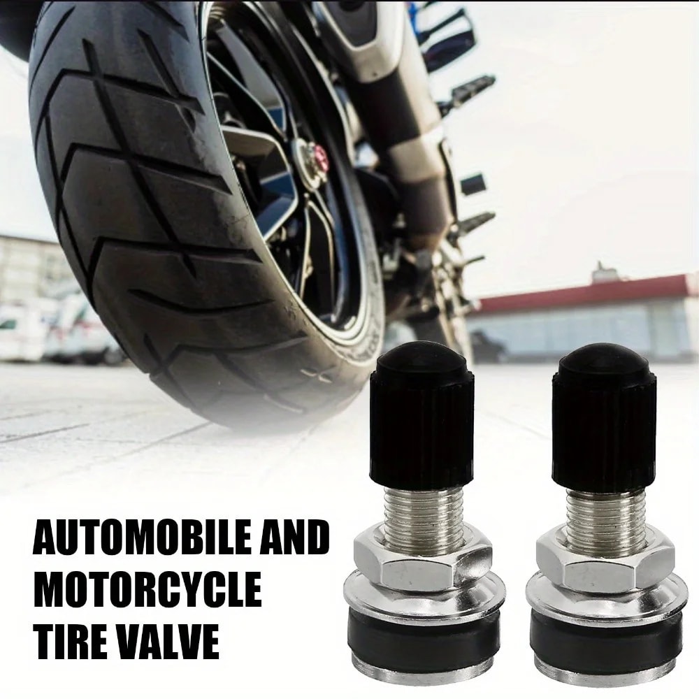 Motorcycle Tubeless Tyre Valve Dust Caps Motorbike & Scooter Protection