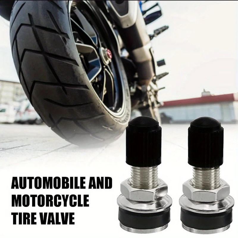 Motorcycle Tubeless Tyre Valve Dust Caps Motorbike & Scooter Protection