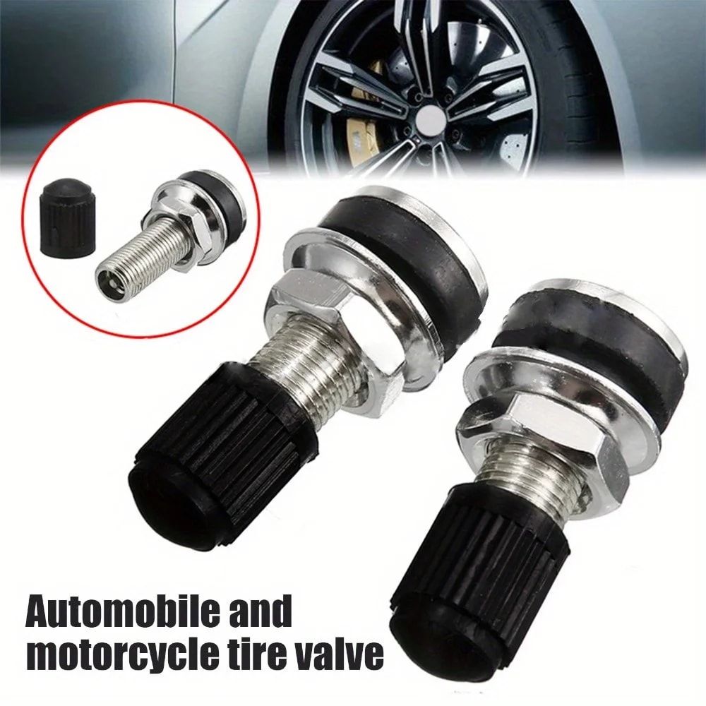 Motorcycle Tubeless Tyre Valve Dust Caps Motorbike & Scooter Protection