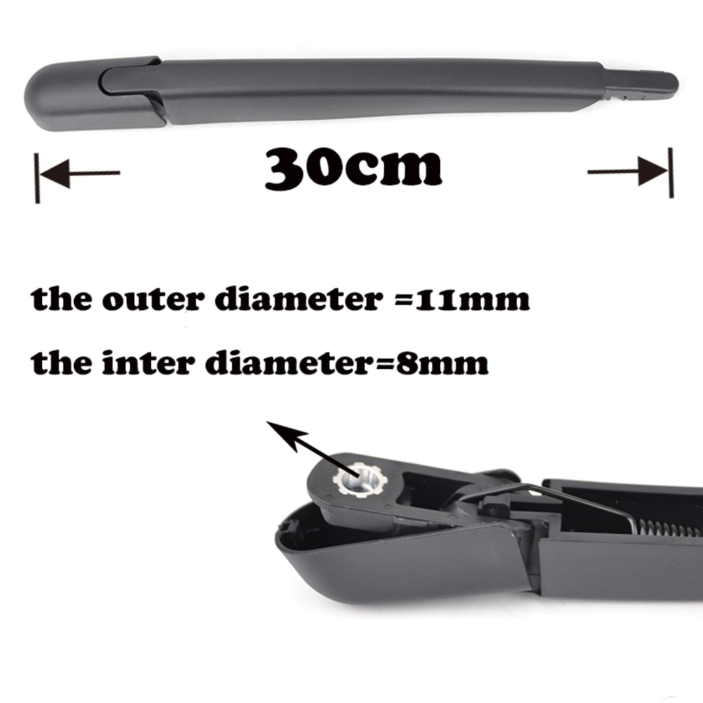 Wiper Blade Arm Kit Durable Windshield Replacement 2