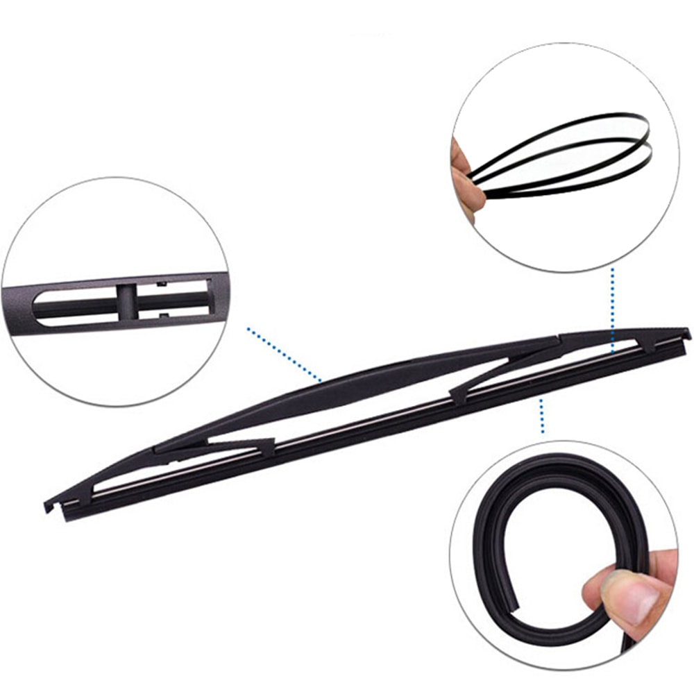 Wiper Blade Arm Kit Durable Windshield Replacement 4