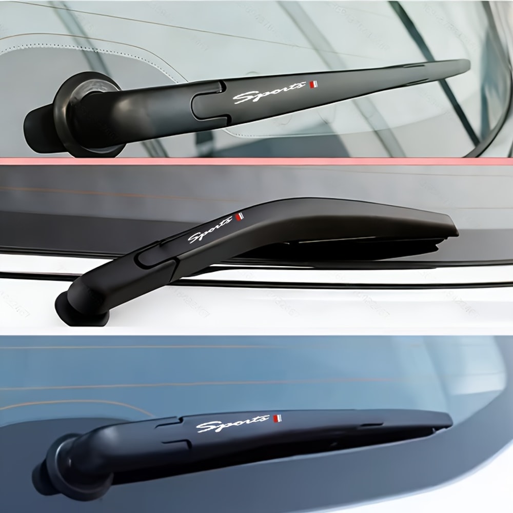 Red Sport Style Windshield Wiper Decal Scratch Resistant Vinyl Car Body Sticker 2
