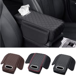 luxury car armrest cushion & center console protector with memory foam
