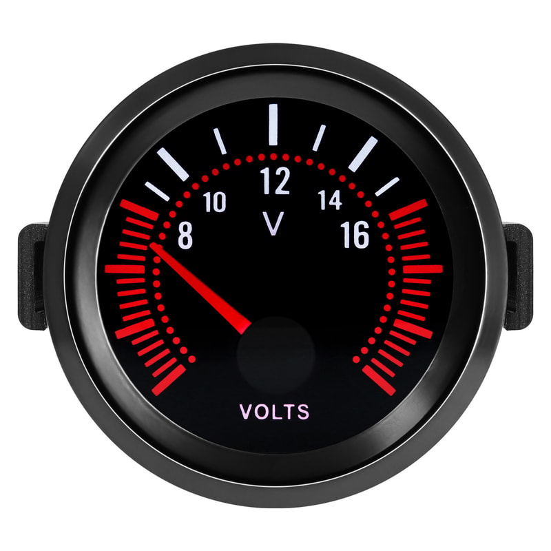 Premium Car LED Turbo Boost Gauge Mechanical Engine Meter 0