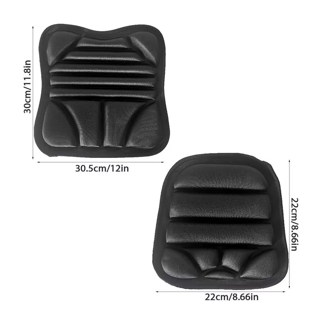 Premium Gel Motorcycle Seat Cushion Shock Absorbing Comfort Pad 3