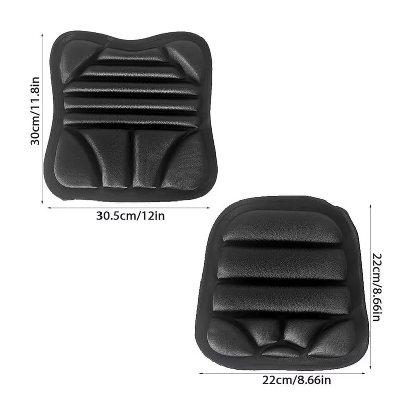 Premium Gel Motorcycle Seat Cushion Shock Absorbing Comfort Pad 3
