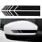 Premium Car Side Stripe & Rearview Mirror Graphic Decal Set DIY Auto Body Styling Stripes