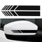 Premium Car Side Stripe & Rearview Mirror Graphic Decal Set DIY Auto Body Styling Stripes
