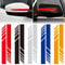 Premium Car Side Stripe & Rearview Mirror Graphic Decal Set DIY Auto Body Styling Stripes