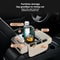Universal Car Armrest Cushion With Cup Holder Tissue Box Multifunctional PU Leather Center Console 1