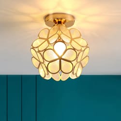 modern crystal ceiling light led lamp for bedroom, balcony, and corridor