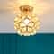 Modern Crystal Ceiling Light LED Lamp For Bedroom Balcony And Corridor 0