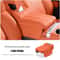 Premium Memory Foam Armrest Booster Pad With Storage Pocket Universal Car Interior Comfort Cushion 5