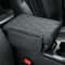Universal Car Armrest Cushion Pad With Leather Cover Storage Pocket 1